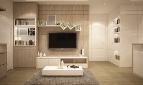 Salon nettoyé par Service Kanik